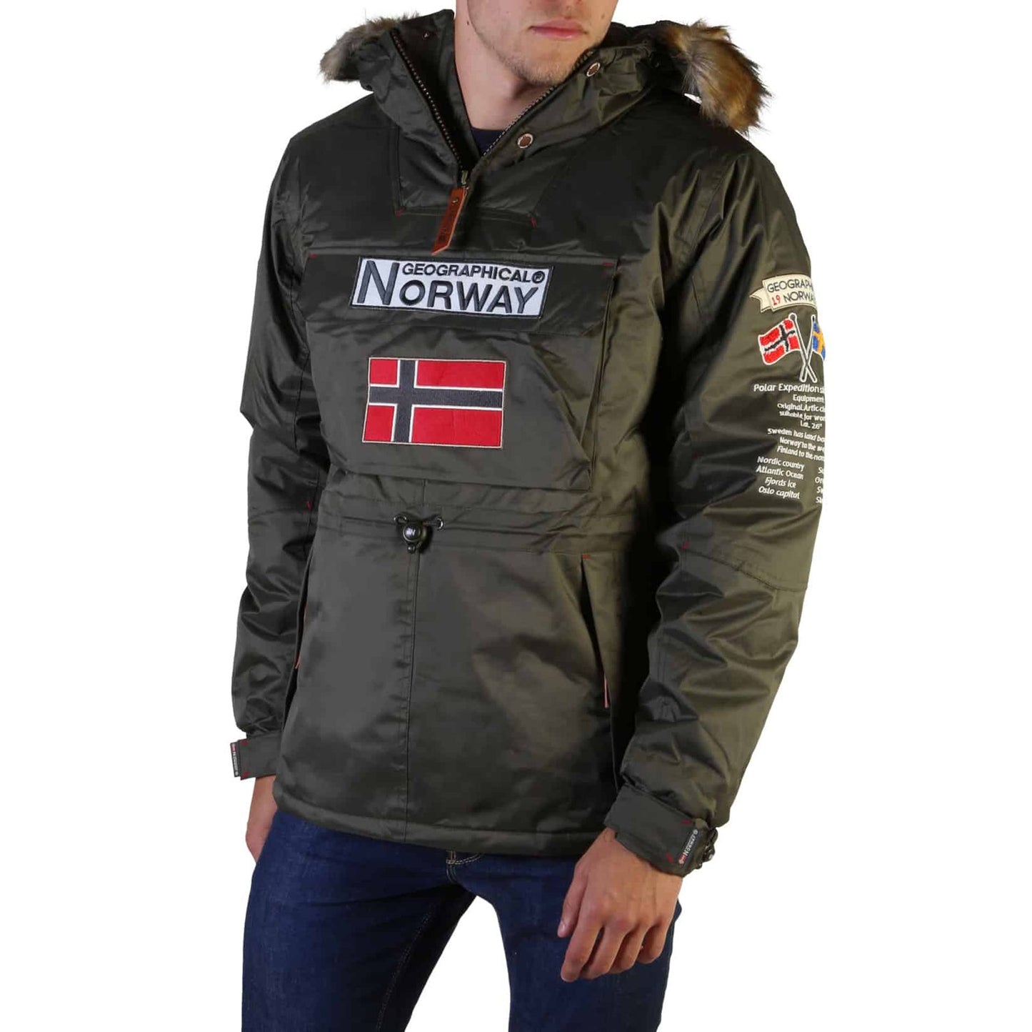 Geografische Noorwegen jassen