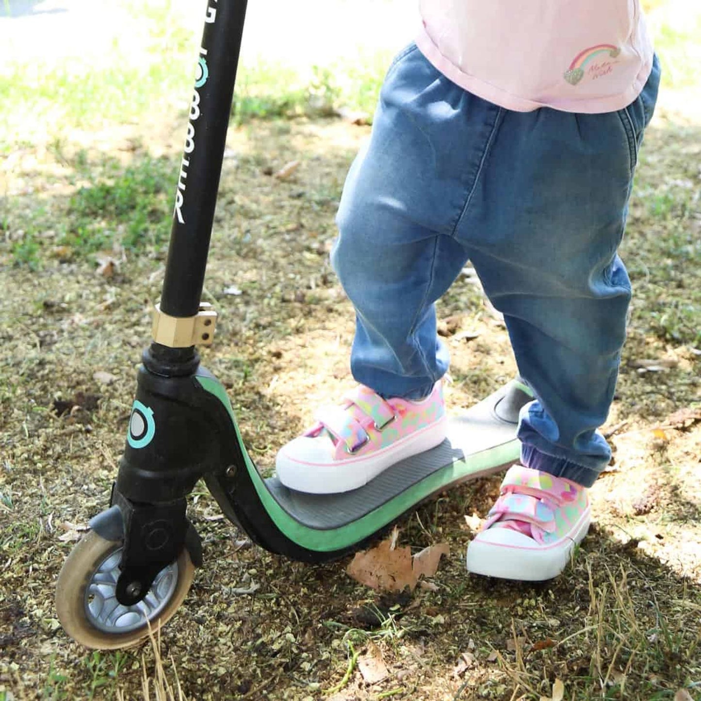 Glanzende sneakers